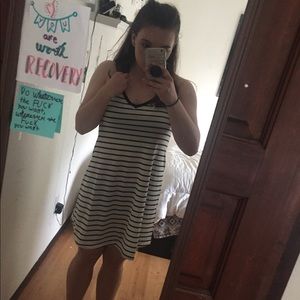 Striped lightweight dress